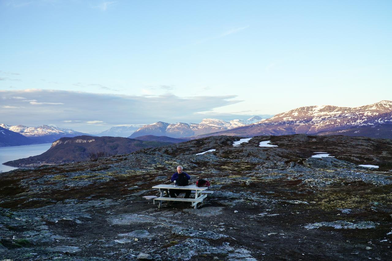 Tjeldsundbrua Camping 호텔 Evenskjer 외부 사진